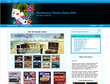 Online Casino Template 761