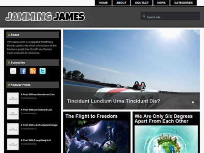 Jamming James Screenshot