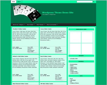 Online Casino Template 885