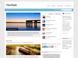 NewStyle WordPress Theme