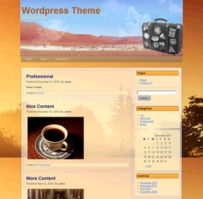 Travel Free WordPress Theme