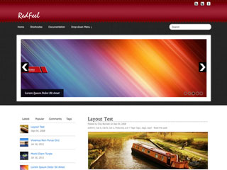 RedFeel WordPress Theme