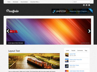 Pixelfolio WordPress Theme