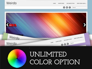 Weirdo WordPress Theme