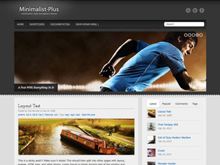 Minimalist-Plus WordPress Theme