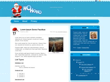 Santa Claus Theme